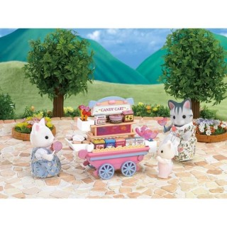 SYLVANIAN FAMILIES - 5053 - Le stand de sucreries ambulant - Les comme