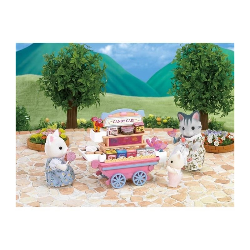 SYLVANIAN FAMILIES - 5053 - Le stand de sucreries ambulant - Les commerces