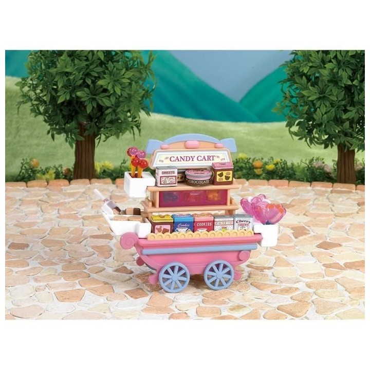 SYLVANIAN FAMILIES - 5053 - Le stand de sucreries ambulant - Les comme