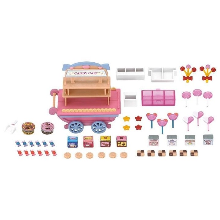 SYLVANIAN FAMILIES - 5053 - Le stand de sucreries ambulant - Les comme