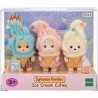 Le trio des bébés en costumes de cremes glacées - SYLVANIAN FAMILIES - 5593 - A partir de 3 ans