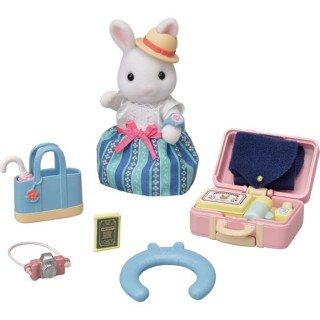 La maman lapin neige et sa valise de weekend - SYLVANIAN FAMILIES - 56