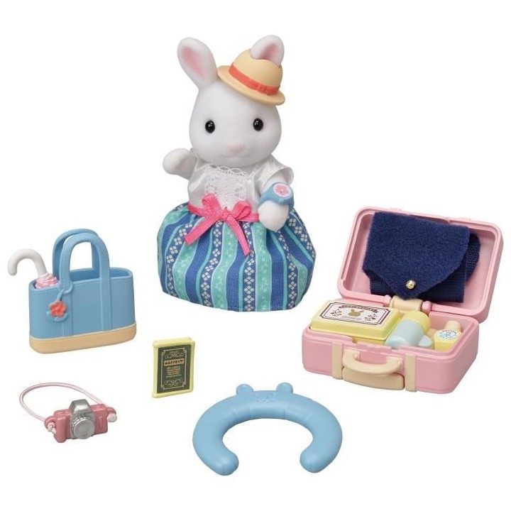 La maman lapin neige et sa valise de weekend - SYLVANIAN FAMILIES - 56