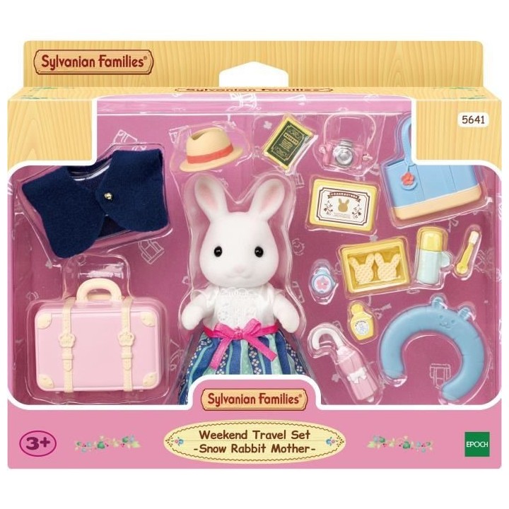 La maman lapin neige et sa valise de weekend - SYLVANIAN FAMILIES - 56