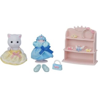 La fille chat persan et sa panoplie de princesse - SYLVANIAN FAMILIES