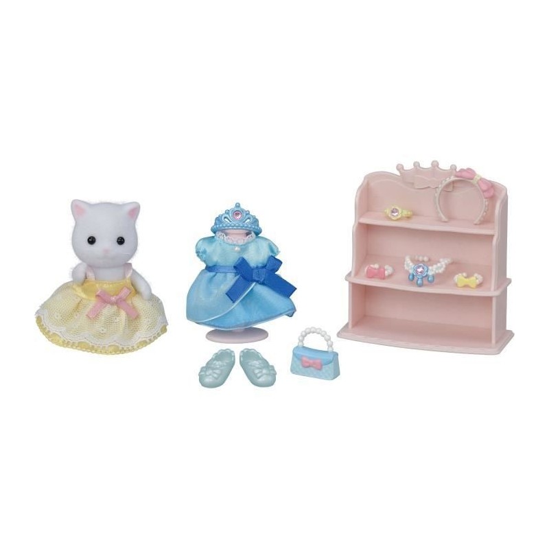 La fille chat persan et sa panoplie de princesse - SYLVANIAN FAMILIES - 5537 - A partir de 3 ans