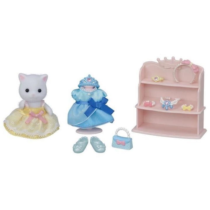 La fille chat persan et sa panoplie de princesse - SYLVANIAN FAMILIES