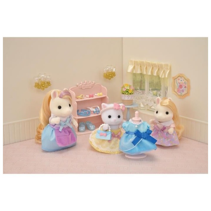 La fille chat persan et sa panoplie de princesse - SYLVANIAN FAMILIES