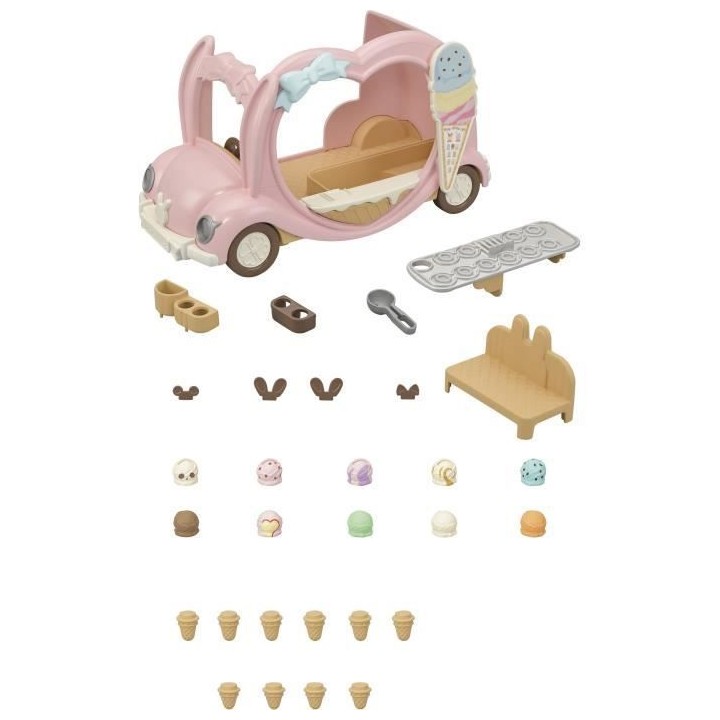 Le marchand de glace ambulant - SYLVANIAN FAMILIES - 5651 - A partir d