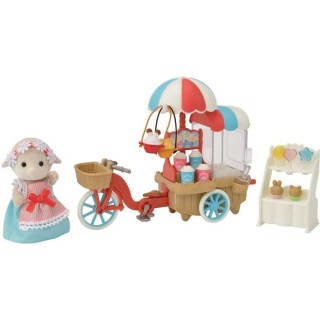La maman mouton et son stand de popcorn - SYLVANIAN FAMILIES - 5653 -