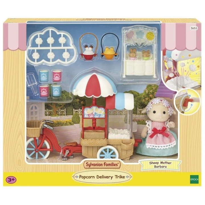 La maman mouton et son stand de popcorn - SYLVANIAN FAMILIES - 5653 -