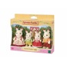 La famille lapin chocolat - SYLVANIAN FAMILIES - 5655 - A partir de 3 ans