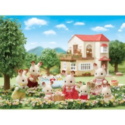 La famille lapin chocolat - SYLVANIAN FAMILIES - 5655 - A partir de 3 ans