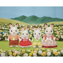 La famille lapin chocolat - SYLVANIAN FAMILIES - 5655 - A partir de 3 ans