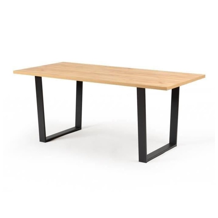 Table a manger - Rectangulaire - Mélamine et métal - Industry - L 18