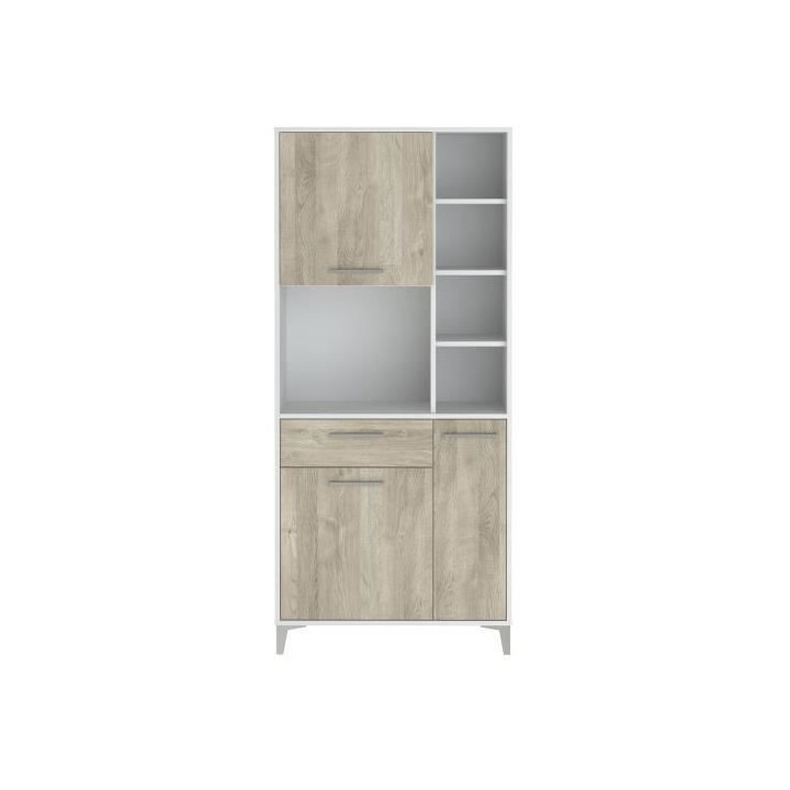 ECO Buffet de cuisine L 80 cm - Décor chene