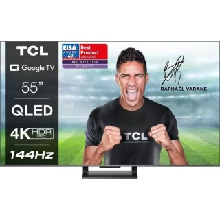 TV QLED TCL 55C731 - 55'' (139cm) 4K UHD - Smart TV Google - Dalle 144