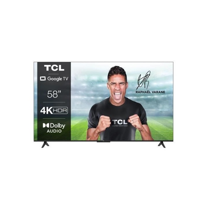 TCL - 58P631 - TV LED - UHD 4K - 58 (147 cm) - HDR (HDR10, HDR HLG) -