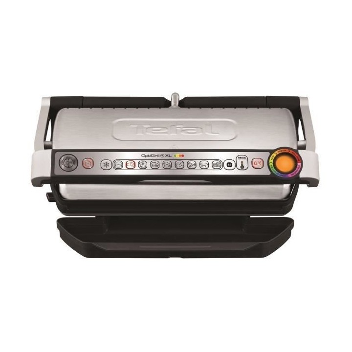 TEFAL GC724D12 Optigrill+ XL Grill viande, 9 programmes, Mode manuel,