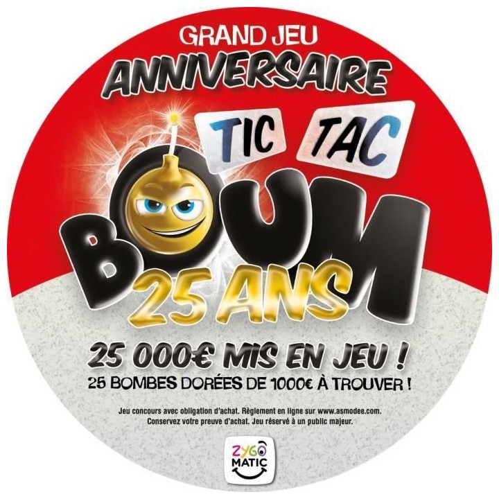 Zygomatic | Tic Tac Boum | Jeu de société | a partir de 8 ans | 2 a