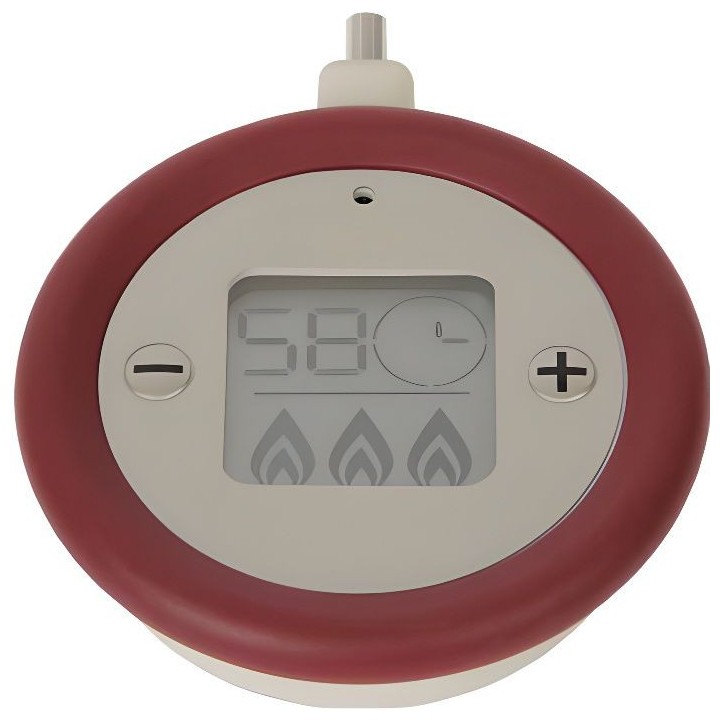 SEB Minuteur Clipso + Precision X1060005 rouge