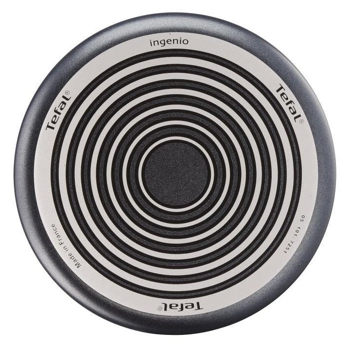 TEFAL Lot de 2 Poeles Ingenio Elegance avec poignée amovible - Ø 22
