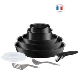 TEFAL L6749402 INGENIO EXCEPTION Noir Batterie de cuisine 10 pieces re