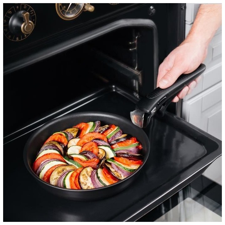 TEFAL L6749402 INGENIO EXCEPTION Noir Batterie de cuisine 10 pieces re