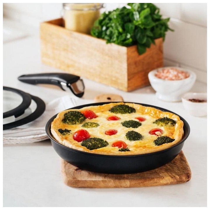 TEFAL L6749402 INGENIO EXCEPTION Noir Batterie de cuisine 10 pieces re