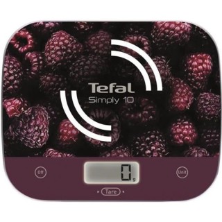 TEFAL BC8000V1 Simply Balance de cuisine, Graduation de 10 kg / 1 g, L