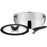 TEFAL Sauteuse 24 cm Ingenio Pro + couvercle + poignée - Tous feux dont Induction - Inox