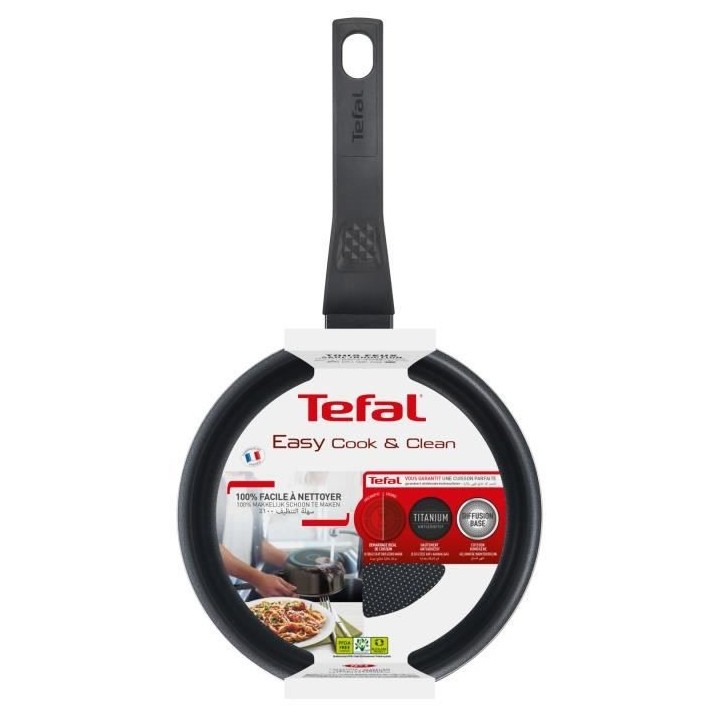TEFAL B5542902 EASY COOK & CLEAN Casserole 18 cm (2,1 L), Revetement a