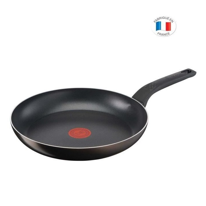 TEFAL B5540602 Easy Cook&Clean Poele 28 cm, Antiadhésive, Tous feux s