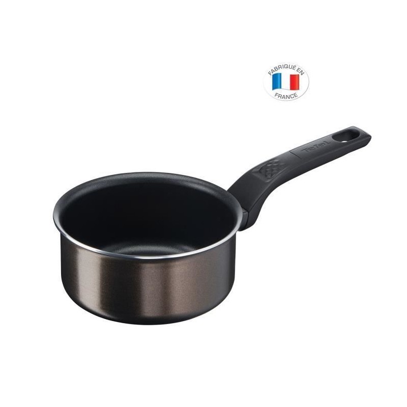 TEFAL B5542702 Easy Cook&Clean Casserole 14 cm (1 L), Antiadhésive, Thermo-Signal™, Tous feux sauf induction, Fabriqué en Fr