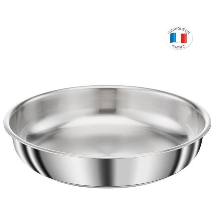 TEFAL L9410602 INGENIO PREFERENCE Poele 28 cm inox non revetu/Compatib