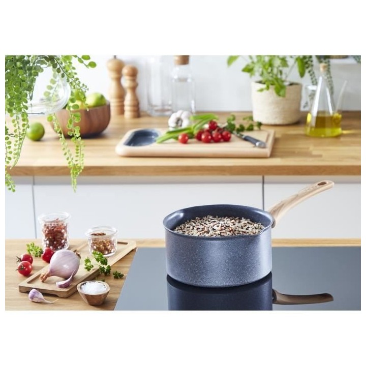 TEFAL G2662902 NATURAL FORCE casserole 18 cm/2,1 L, revetement antiadh