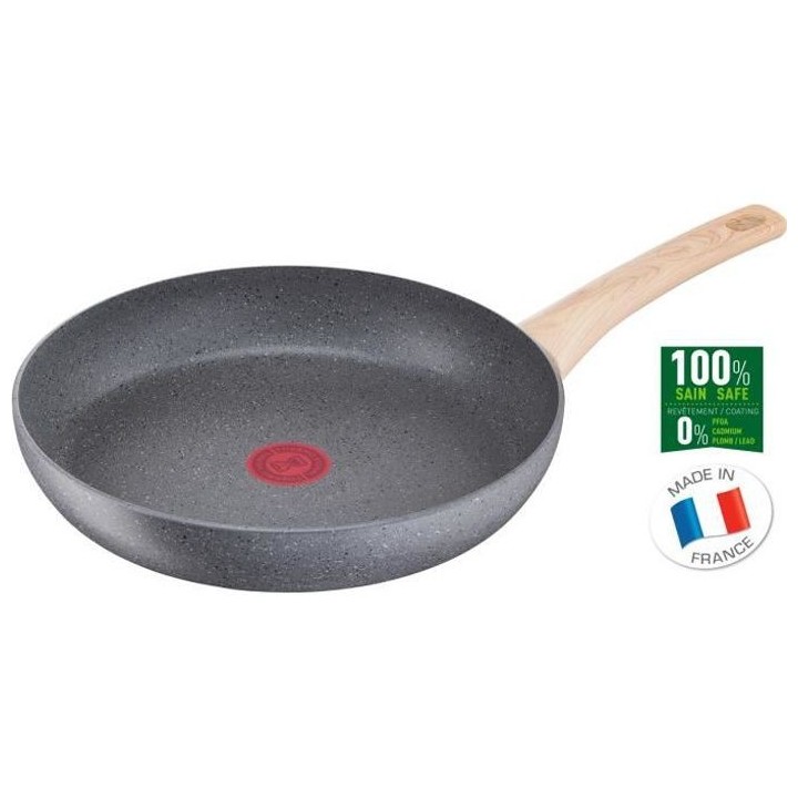 TEFAL G2660402 NATURAL FORCE poele 24 cm, revetement antiadhésif Mine