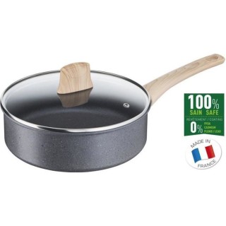 TEFAL G2663202 NATURAL FORCE sauteuse 24 cm, revetement antiadhésif M