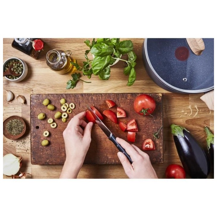 TEFAL G2663202 NATURAL FORCE sauteuse 24 cm, revetement antiadhésif M