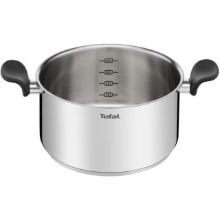 TEFAL E3084604 PRIMARY Faitout inox 24 cm / 5L + couvercle/ compatible