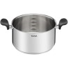 TEFAL E3084604 PRIMARY Faitout inox 24 cm / 5L + couvercle/ compatible induction