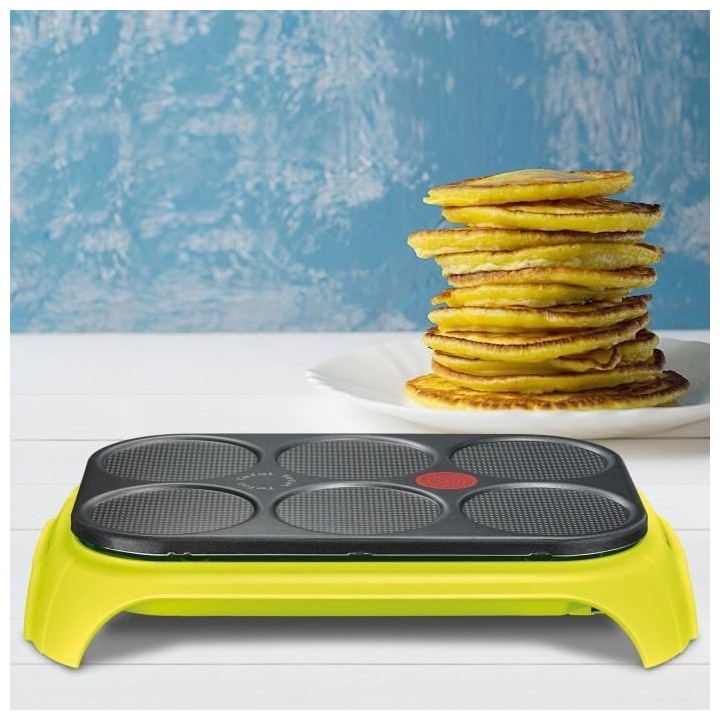 TEFAL PY559312 Crepiere électrique - 6 personnes - 1000W