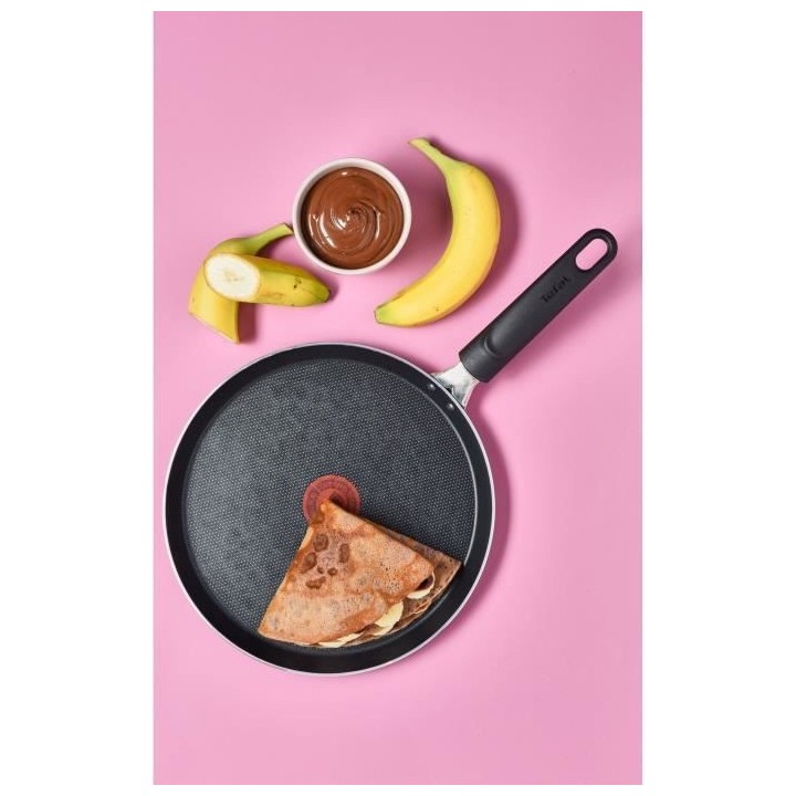 TEFAL B5541002 Easy Cook & Clean Poele a crepe 25 cm, Antiadhésive, T