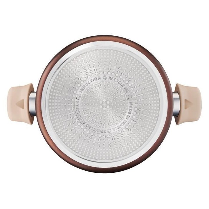 TEFAL G2544602 Faitout 24 cm ECO-RESPECT - antiadhésive - Tous feux d