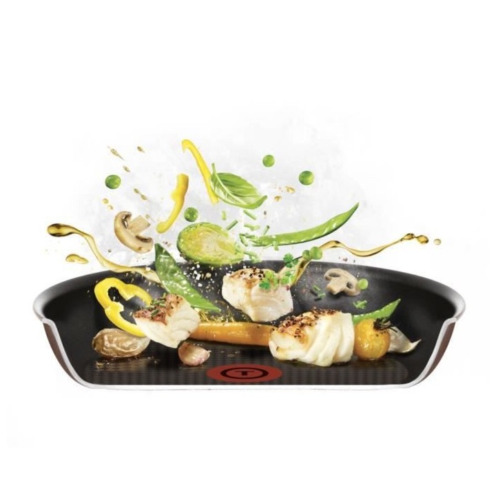 TEFAL L6759103 Ingenio Eco-Respect Set 2 poeles 22/26 cm, Revetement a