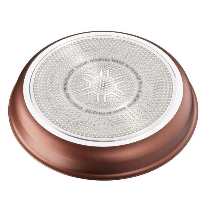 TEFAL L6759103 Ingenio Eco-Respect Set 2 poeles 22/26 cm, Revetement a