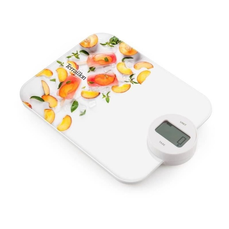 Balance de cuisine TERRAILLON - Dynamo Peach + Kit pailles inox