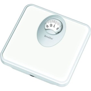 Pese-personne mécanique - TERRAILLON - T61 White - Capacité 120 kg -