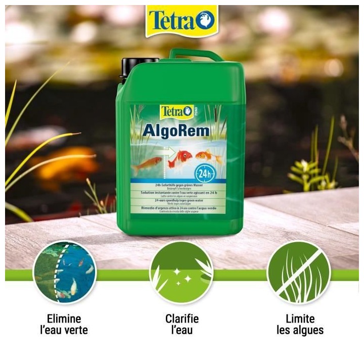 TETRA Pond Algorem 3 L - Pour aquarium