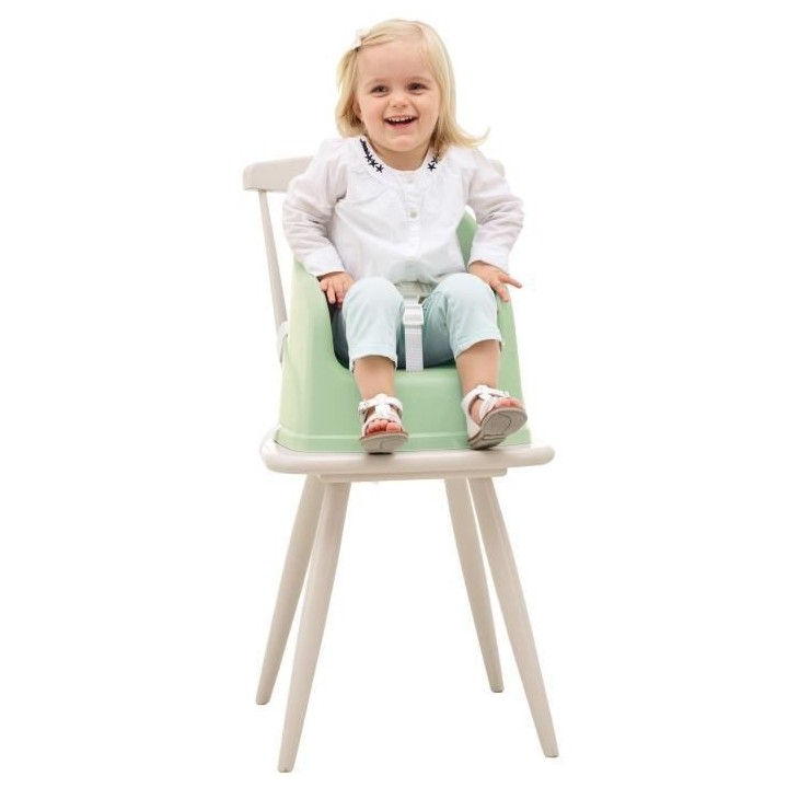 Rehausseur de chaise THERMOBABY Tudi - de 6 a 36 mois - Harnais de sé